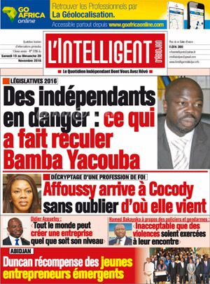 L’intelligent d’Abidjan N° 3796