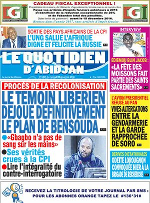 Le Quotidien d’Abidjan N° 1897