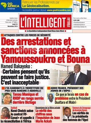 L’intelligent d’Abidjan N° 3800