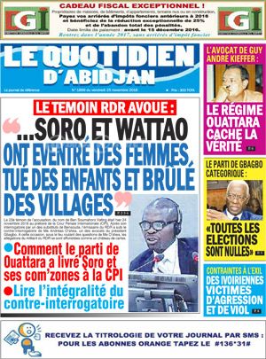 Le Quotidien d’Abidjan N° 1899