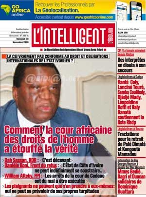 L’intelligent d’Abidjan N° 3805