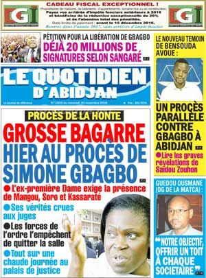 Le Quotidien d’Abidjan N° 1903