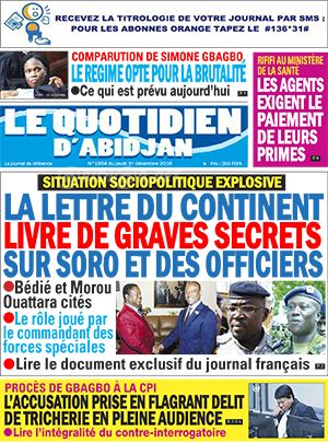 Le Quotidien d’Abidjan N° 1904