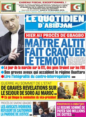 Le Quotidien d’Abidjan N° 1909