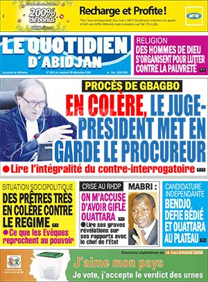 Le Quotidien d’Abidjan N° 1911