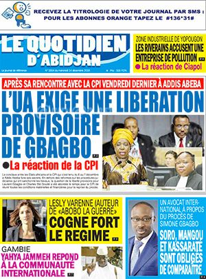 Le Quotidien d’Abidjan N° 1914