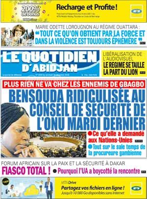 Le Quotidien d’Abidjan N° 1916