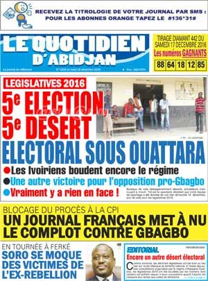 Le Quotidien d’Abidjan N° 1918