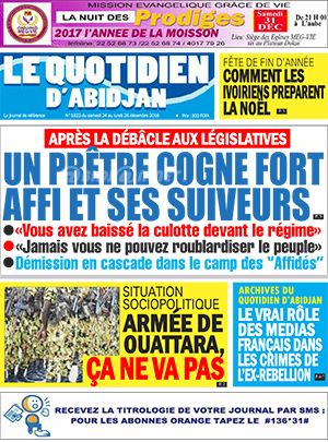 Le Quotidien d’Abidjan N° 1923