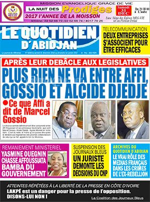 Le Quotidien d’Abidjan N° 1928