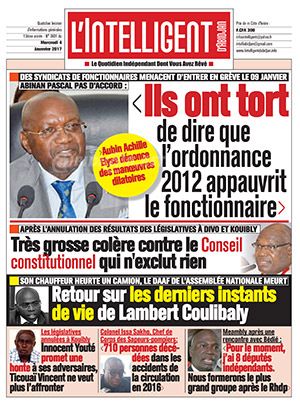 L’intelligent d’Abidjan N° 3831