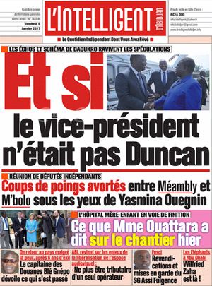 L’intelligent d’Abidjan N° 3833