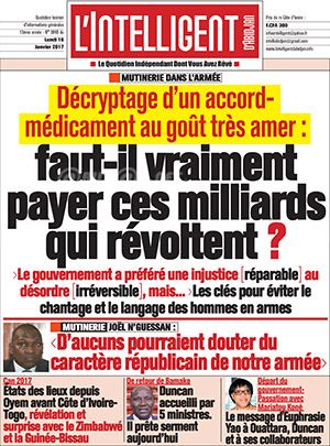 L’intelligent d’Abidjan N° 3840