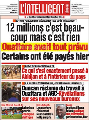 L’intelligent d’Abidjan N° 3841