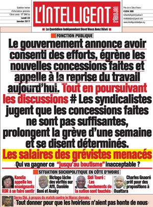 L’intelligent d’Abidjan N° 3845