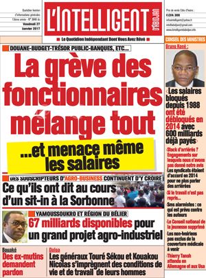 L’intelligent d’Abidjan N° 3848