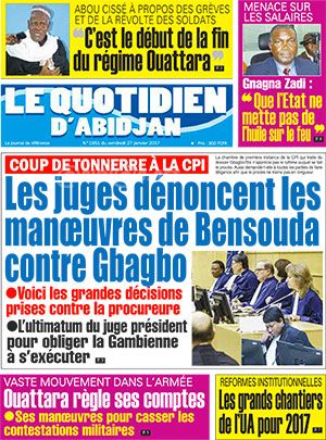 Le Quotidien d’Abidjan N° 1951