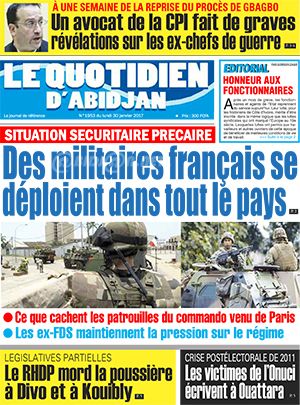 Le Quotidien d’Abidjan N° 1953