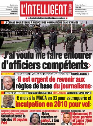 L’intelligent d’Abidjan N° 3854