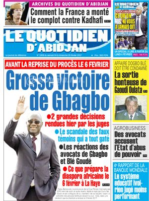 Le Quotidien d’Abidjan N° 1958