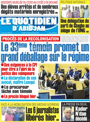 Le Quotidien d’Abidjan N° 1967