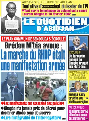 Le Quotidien d’Abidjan N° 1970