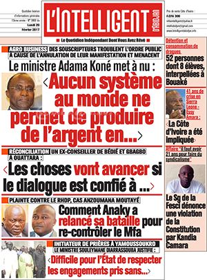 L’intelligent d’Abidjan N° 3868