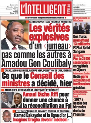 L’intelligent d’Abidjan N° 3871