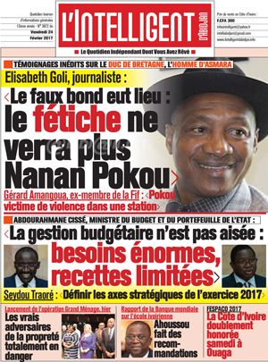 L’intelligent d’Abidjan N° 3872