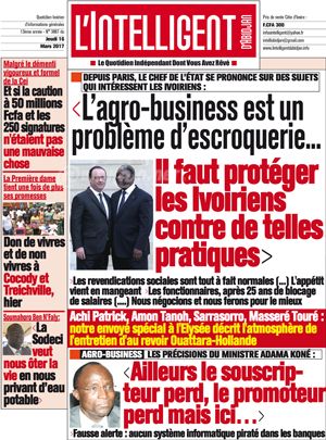 L’intelligent d’Abidjan N° 3887