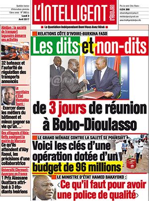 L’intelligent d’Abidjan N° 3900