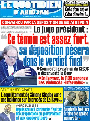 Le Quotidien d’Abidjan N° 2008