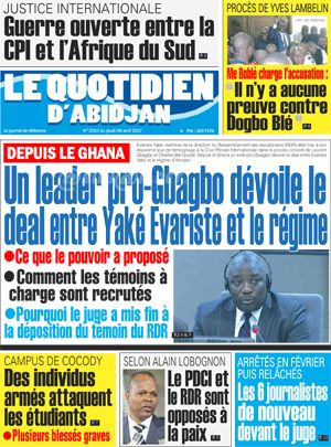 Le Quotidien d’Abidjan N° 2010