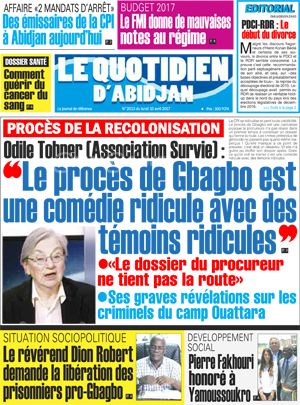 Le Quotidien d’Abidjan N° 2013