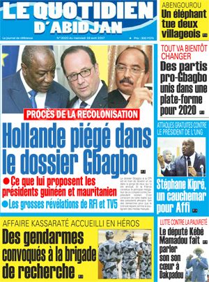 Le Quotidien d’Abidjan N° 2020