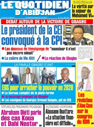 Le Quotidien d’Abidjan N° 2022