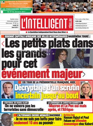 L’intelligent d’Abidjan N° 3911