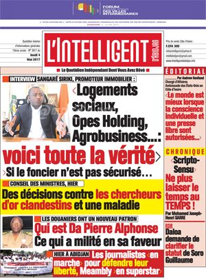 L’intelligent d’Abidjan N° 3918