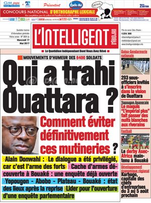 L’intelligent d’Abidjan N° 3924