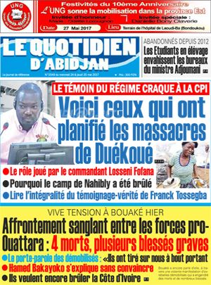 Le Quotidien d’Abidjan N° 2049