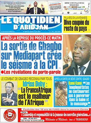 Le Quotidien d’Abidjan N° 2074