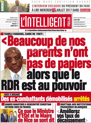 L’intelligent d’Abidjan N° 3961