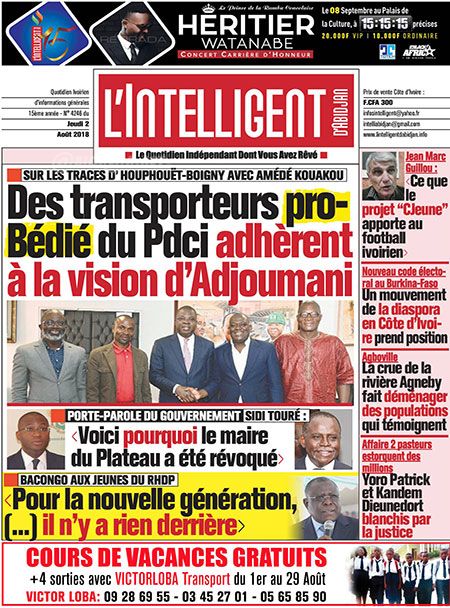L’intelligent d’Abidjan N° 4246