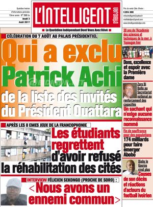 L’intelligent d’Abidjan N° 3980