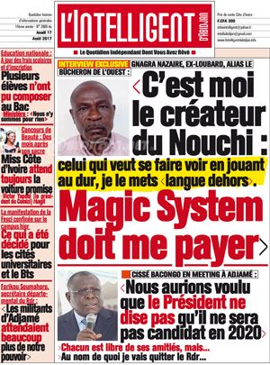 L’intelligent d’Abidjan N° 3989