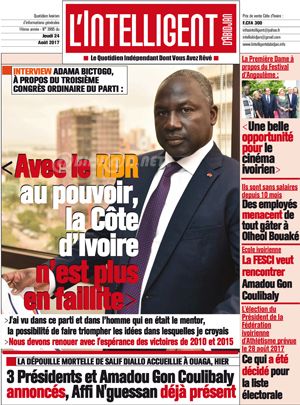 L’intelligent d’Abidjan N° 3995