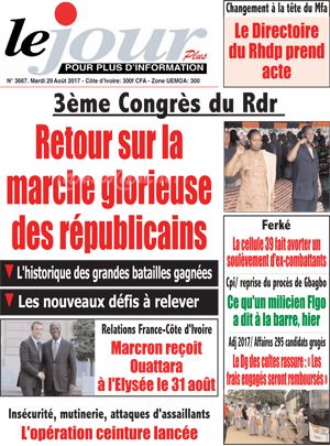 Le Jour Plus N° 3667