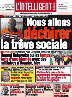 L’intelligent d’Abidjan N° 3999