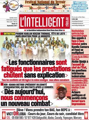 L’intelligent d’Abidjan N° 4012