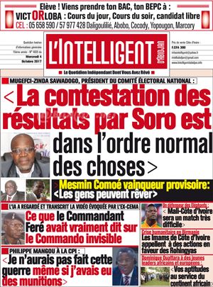 L’intelligent d’Abidjan N° 4025